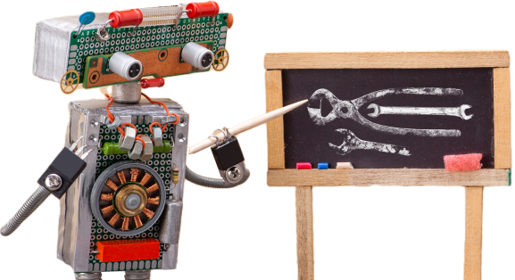 Robot using machine tools Machine Learning - Techigai