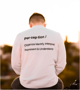 Perception Tshirt representing NLP algorithms to recognize sentiments - Techigai